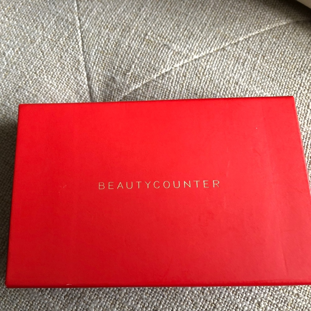 Beauty Counter Lip Gloss and Sheer Lipstick in Texas Poppy